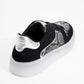 Montero - Black Patterned Sneaker (Women)