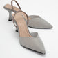 Renos - Platinum Pointed Toe Heeled Dress Shoe (Women)