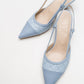 Point - Baby Blue Heeled Shoe (Women)