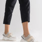 Lulen - White Glitter-Logo Velcro Sport Sneaker (Women)