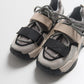 Lulen - Black Taupe Glitter-Logo Velcro Sport Sneaker (Women)