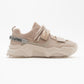 Lulen - Blush Glitter Script Velcro Sneakers (Women)