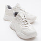 Loretta - White Platform Sneakers