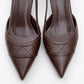 Point - Brown High Heel Shoe (Women)