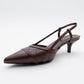 Point - Brown High Heel Shoe (Women)
