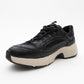 Letty - Black Printed Mesh Sneakers (Women)