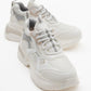 Marron - White Sneakers (Women)