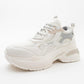 Marron - White Sneakers (Women)
