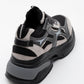 Marron - Black Sport Sneakers (Women)