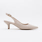 Value - Beige Patterned Heeled Shoe (Women)