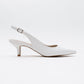 Value - White Patterned Heeled Shoe (Women)