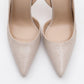 Twine - Beige Patterned Heeled Shoe (Women)
