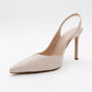Twine - Beige Patterned Heeled Shoe (Women)