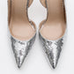 Twine - Silver Patterned High Heel (Women)