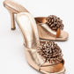 Shana Rose Floral Stiletto Heel Mule (Woman)