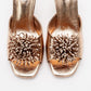 Shana Rose Floral Stiletto Heel Mule (Woman)