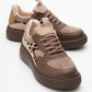 Ida Platform Sneaker Brown