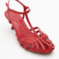 Felip - Red Strappy Low Heel Sandal (Women)