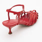 Felip - Red Strappy Low Heel Sandal (Women)