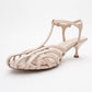Felip - Off-White Strappy Low Heel Sandal (Women)
