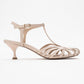 Felip - Off-White Strappy Low Heel Sandal (Women)