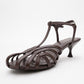 Felip - Brown Strappy Low Heel Sandal (Women)