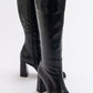 Decer - Black Heeled Boot (Women)