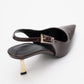 Arty - Brown Patent Pointed Toe Slingback Stiletto (Women)