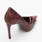 Ruby - Burgundy Patent Detail High Heel Shoe (Women)
