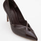 Ruby - Brown Patent Detail High Heel Shoe (Women)