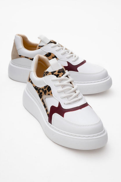 Ida Platform Sneaker White