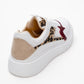 Ida - White Platform Sneakers (Women)