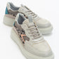 Ida - Grey Platform Sneakers