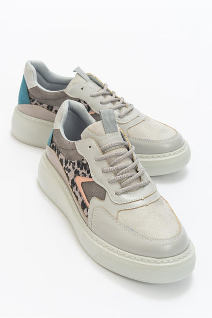 Ida Platform Sneaker Grey