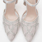 Volby - Silver Embellished Evening Shoe (Women)