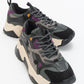 Lecce - Black-Purple Multi Sneaker (Women)