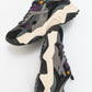 Lecce - Black-Purple Multi Sneaker (Women)