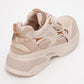 Marron - Beige Patterned Sneaker (Women)