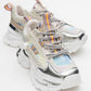 Noi - White/Silver Embellished Sneaker (Women)