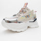 Noi - White/Silver Embellished Sneaker (Women)