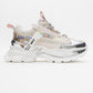 Noi - White/Silver Embellished Sneaker (Women)