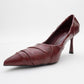 Anly - Burgundy Stiletto Pump (Women)