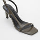 Melby - Khaki Heeled Shoe (Women)