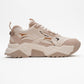Melina - Beige Patterned Sneaker (Women)