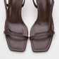 Melby - Brown Heeled Sandal (Women)