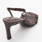 Melby - Brown Heeled Sandal (Women)