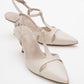 Abelia - Off-White Stiletto Heel Shoe (Women)