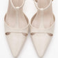 Abelia - Off-White Stiletto Heel Shoe (Women)