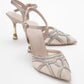 Volby - Beige Embellished Evening Shoe (Women)