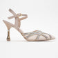 Volby - Beige Embellished Evening Shoe (Women)